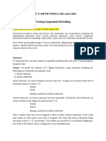 Verilog Sequential Modeling