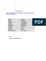 Item 4 Clasificación Taxonomica de Los Ovinos