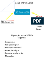 Migracao Oracle SQLServer para Postgres