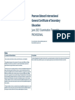 June 2021 Provisional Int GCSE PDF