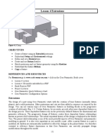 Lesson 4 Extrusions: Objectives