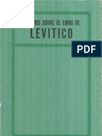 Estudio Sobre El Libro de Levitico