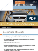 Maruti Sales Process