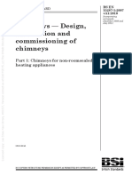 (BS EN 15287-1 - 2007+A1 - 2010) - Chimneys. Design, Installation and Commissioning of Chimneys. Chimneys For Non-Roomsealed Heating Appliances