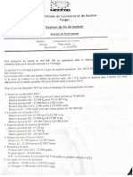 Comptabilite Analytique Examen 01 PDF