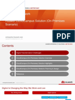 IP Network - Huawei CloudCampus Solution (On-Premises Scenario)