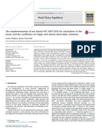 Fluid Phase Equilibria: Azam Shadloo, Kiana Peyvandi