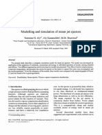 Modelling and Simulation of Steam Jet Ejectors PDF