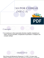 Cuentas Por Cobrar (Nif C-3)