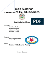 Informe Puyango-Zaruma