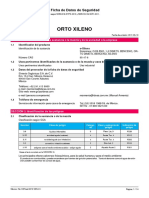 MSDS O-XILENO ESPANOL Rev 5 120215