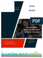 1z0-1072 Oracle Cloud0AInfrastructure 2019architect Associate - 3 August 2020 - Compressed