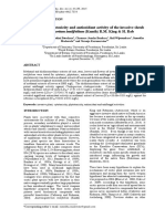 CYJS (BS) - 15-44-91 (Phytotoxicity, Cytotoxicity and Antioxidant Activity A Inulifolium)