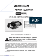 400W Power Inverter: Set Up and Operating Instructions