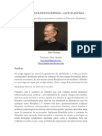 Conselhos Aos Filósofos Cristãos - Alvin Plantinga