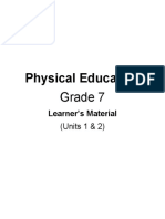 Physical Education: Grade 7