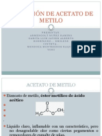 Obtención de Acetato de Etilo