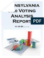 Pennsylvania 2020 Voter Analysis Report