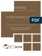 História Do Brasil Colônia 20183 HIS SEC PDF