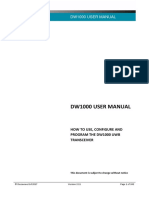 dw1000 User Manual 2.11 PDF