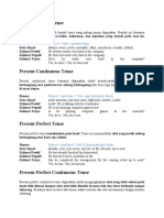 Simple Present Tense: Subject + Verb 1 (Present Form)