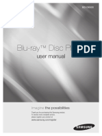 Blu-Ray Disc Player: User Manual