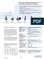 Bürkert DS2002-2Way-ES-ES PDF