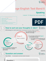 College English Test Band 6: Speaking