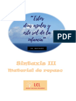 Sintaxis Iii PDF