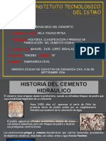 Historia Del Cemento Hidraulico