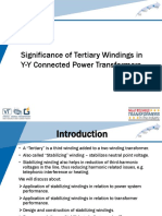 Significance of Tertiary Windings in Y-Y Connected Power Transformers