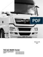 TGX 6x2 Midlift Tractor: Chassis Specification