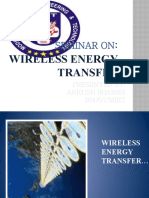 Seminar On: Wireless Energy Transfer