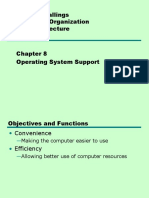 William Stallings Computer Organization and Architecture 8 Edition Operating System Support