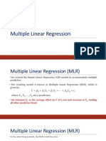 Multiple Linear Regression