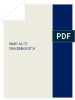 Formato de Procedimientos