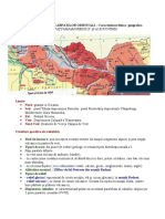 Carpații Maramureșului Și Ai Bucovinei - Caracterizare Geografica