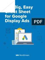 Google Display Ads Cheat Sheet PDF