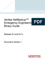 Veritas Netbackup™ Emergency Engineering Binary Guide: Release 8.2 and 8.2.X