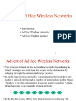 Ad Hoc Wireless Networks Ad Hoc Wireless Internet