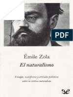 El Naturalismo - Zola