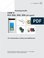 Trouble Shooting Guide CDM 9 920-930-950 Uk