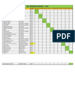 Ehs Training Calendar - 2019