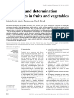 Properties and Determination of Pesticid