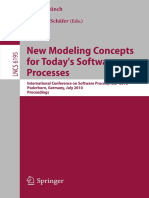 New Modelling Concepts For Todays Software Process