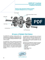 50 Years of Reliable Field History: Morflex Couplings Coupling Comments