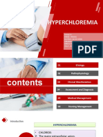 Hyperchloremia: Group 11 Singh, Joshua Silverio, Silver John Tabarnilla, Michiko Unico, Paula Villa, Justina