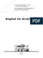 English For Architects