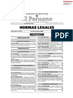 Normas Legales: Umario