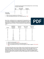 What Is The Critical Path? 2. What Is The Expected Duration For The Whole Project?